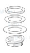 Hansa Befestigungsset M33X1,5 Artikelnummer 59912717