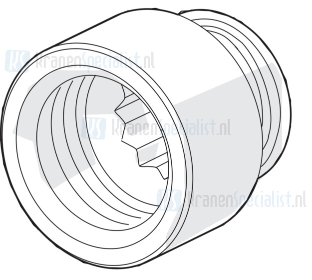 Hansa Verlaengerung G1/2 15Mm Sw12 59913863