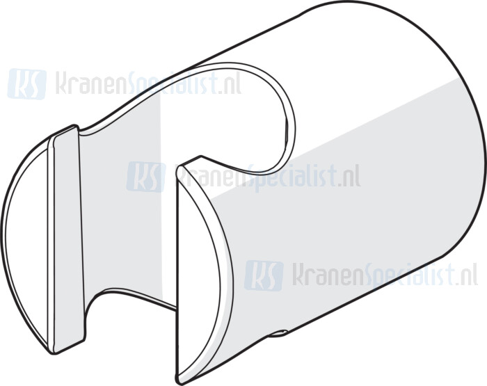 Hansa Brausehalter Chrom Komplett 59913711