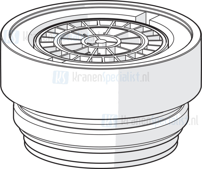 HANSA Perlator en sleutel M24x1 6 l/min